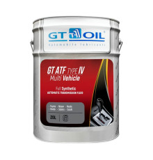 Масло ATF T-IV Multi Vehicle, 20 л GT OIL 8809059407974