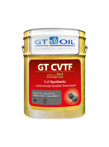 Масло CVTF Multi, 20 л GT OIL 8809059408674