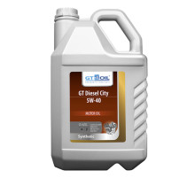 Масло Diesel City, SAE 5W-40, API CI-4/SL, 6 л GT OIL 8809059408278