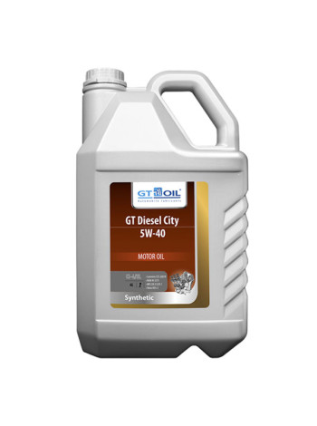Масло Diesel City, SAE 5W-40, API CI-4/SL, 6 л GT OIL 8809059408278