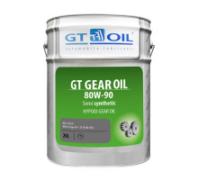 Масло Gear Oil, SAE 80W-90, API GL-4, 20 л GT OIL 8809059407097
