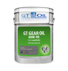 Масло Gear Oil, SAE 80W-90, API GL-4, 20 л GT OIL 8809059407097