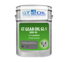 Масло Gear Oil, SAE 80W-90, API GL-5, 20 л GT OIL 8809059407103