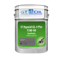 Масло Hypoid GL-4 Plus, SAE 75W-90, API GL-4/GL-5, 20 л GT OIL 8809059408490