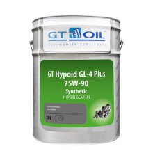 Масло Hypoid GL-4 Plus, SAE 75W-90, API GL-4/GL-5, 20 л GT OIL 8809059408490
