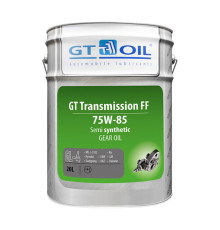 Масло Transmission FF, SAE 75W-85, API GL-4, 20 л GT OIL 8809059407653