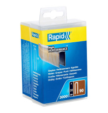 Супертвердые закаленные узкие скобы Rapid (20 мм; тип 90) 3000шт 5000123