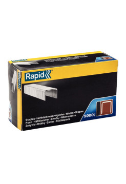 Скобы тонкие широкие (10 мм; тип 80) 5000 шт Rapid 40100519