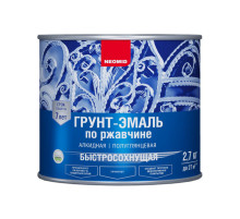 Быстросохнущая грунт-эмаль 3в1 NEOMID зеленый RAL 6037 2.7 кг Н-FdCoat-2,7/зел