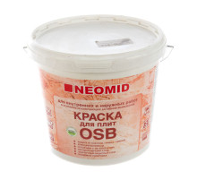 Краска для плит OSB NEOMID 7 кг для внутренних и наружных работ Н-КраскаOSB-7