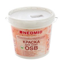Краска для плит OSB NEOMID 7 кг для внутренних и наружных работ Н-КраскаOSB-7