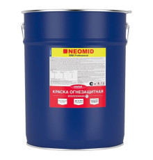 Огнезащитная краска для металла на органической основе NEOMID 25 кг Н-ОГН-КРАСКА-ВСЕСЕЗ/25