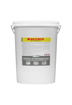 Огнезащитная краска для оцинкованных поверхностей NEOMID 25 кг Н-ОГНКРАСКА-ОЦИНК/25