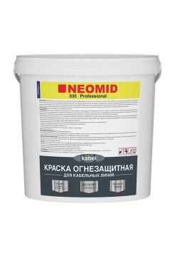 Огнезащитная краска для кабельных линий NEOMID 6 кг Н-ОГНКРАСКА-КАБЛИН/6