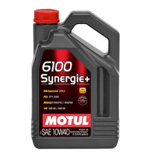 Моторное масло 6100 Synergie+ 10W40 4 л MOTUL 109463