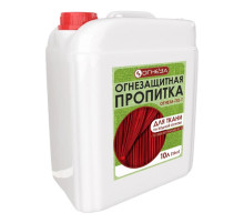 Огнезащитная водорастворимая пропитка ОГНЕЗА ПО-Т бесцветная, канистра 10 л 12 кг 105094