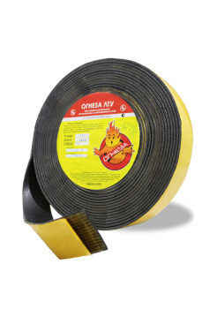 Термоуплотнительная лента ОГНЕЗА ЛТУ 2х45 мм, рулон 25 пог.м. 105102