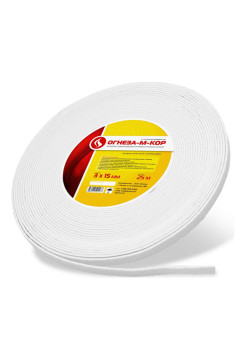 Негорючий уплотнитель ОГНЕЗА М-КОР 3х15 мм, рулон 25 пог.м. 106719