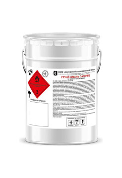 Грунт-эмаль ЗАГОРСКИЙ ЛАКОКРАСОЧНЫЙ ЗАВОД Загорец 4 кг ZLK04876