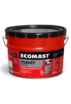 Битумный праймер ECOMAST 10 л, металлическая упаковка 24625