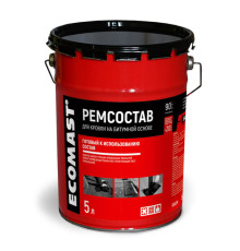 Ремсостав ECOMAST 5 л, металлическая упаковка, 4 шт. 24604