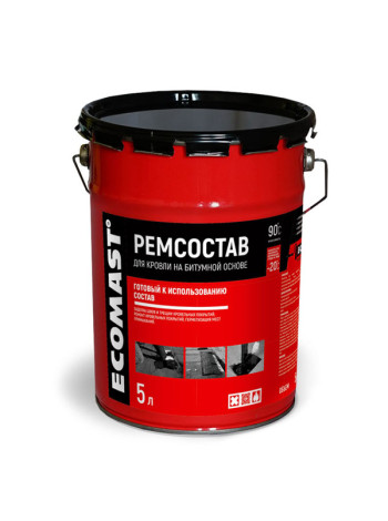 Ремсостав ECOMAST 5 л, металлическая упаковка, 4 шт. 24604