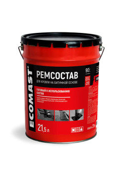 Ремсостав ECOMAST 21,5 л металлическая упаковка 24638