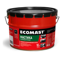 Резинобитумная мастика ECOMAST 10л, металлическая упаковка 24622