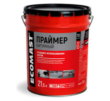 Битумный праймер ECOMAST 21,5 л металлическая упаковка 24641
