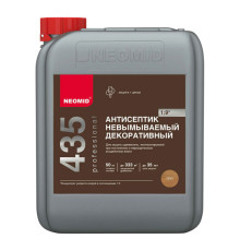 Финишный декоративный невымываемый антисептик NEOMID 435 5 кг Н-435-5/к1:9