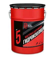 Мастика битумная гидроизоляционная БИТУМ ПРОДУКТ 20 кг BP-1