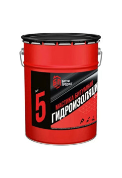 Мастика битумная гидроизоляционная БИТУМ ПРОДУКТ 20 кг BP-1