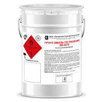 Грунт-эмаль по ржавчине ЗАГОРСКИЙ ЛАКОКРАСОЧНЫЙ ЗАВОД ХВ-0278 синяя 5 кг ZLK05356