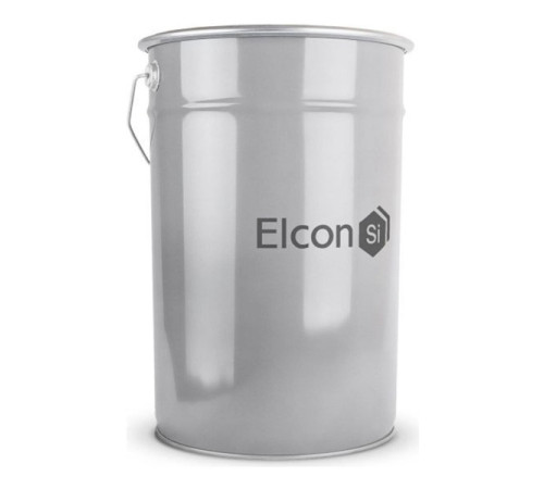 Термостойкая эмаль Elcon КО-8101 серебристо-серая, 650 градусов, 25 кг 00-00003974