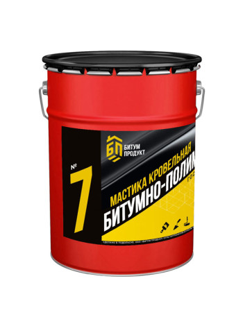 Мастика кровельная битумно-полимерная БИТУМ ПРОДУКТ 20 кг BP-7