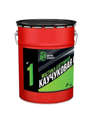 Мастика битумно-каучуковая БИТУМ ПРОДУКТ СБС 20 кг BP-11