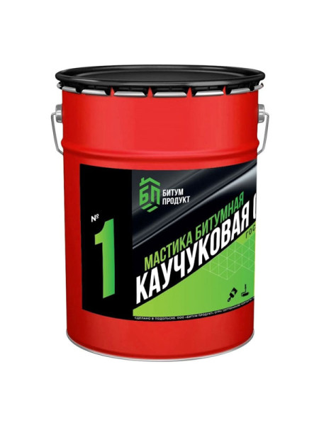 Мастика битумно-каучуковая БИТУМ ПРОДУКТ СБС 20 кг BP-11