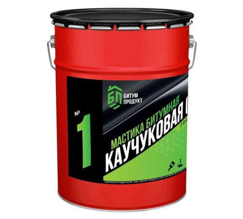 Мастика битумно-каучуковая БИТУМ ПРОДУКТ СБС 20 кг BP-11