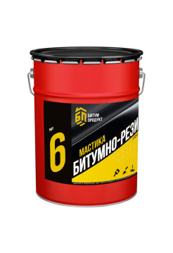 Мастика битумно-резиновая БИТУМ ПРОДУКТ 20 кг BP-6