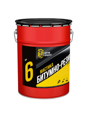 Мастика битумно-резиновая БИТУМ ПРОДУКТ 20 кг BP-6
