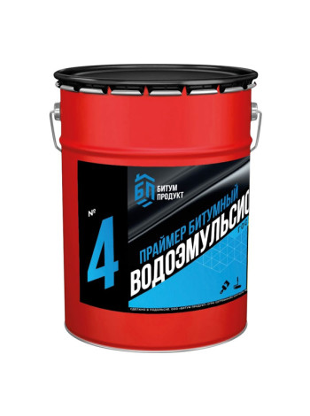 Водоэмульсионный праймер БИТУМ ПРОДУКТ 20 кг BP-4