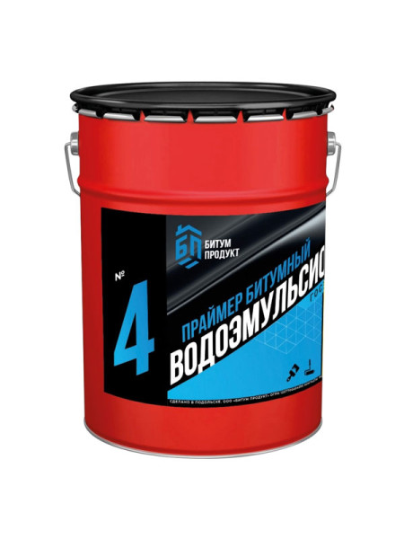 Водоэмульсионный праймер БИТУМ ПРОДУКТ 20 кг BP-4