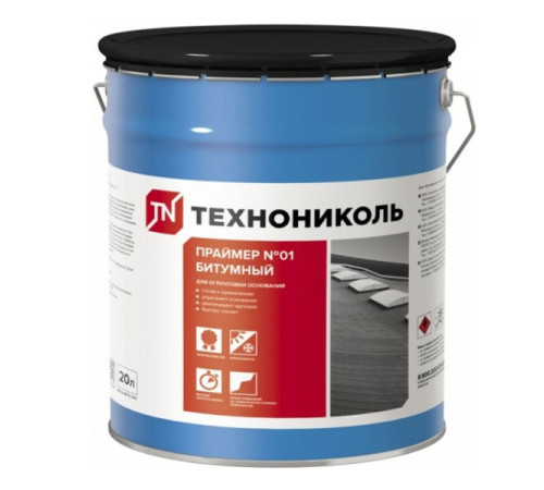 Битумный праймер Технониколь №01, ведро 20 л TN352606