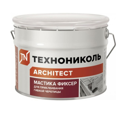 Мастика для гибкой черепицы Технониколь №23 Фиксер, ведро 3,6 кг ЦБ769346