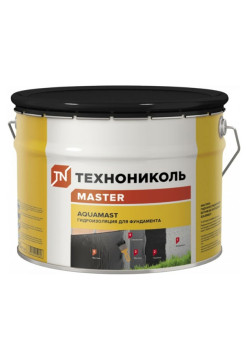 Битумная мастика Технониколь AquaMast, ведро 10 кг TN393548