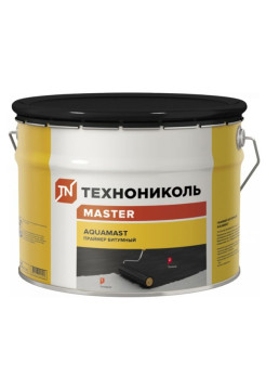 Битумный праймер Технониколь AquaMast, ведро 10 л TN393542