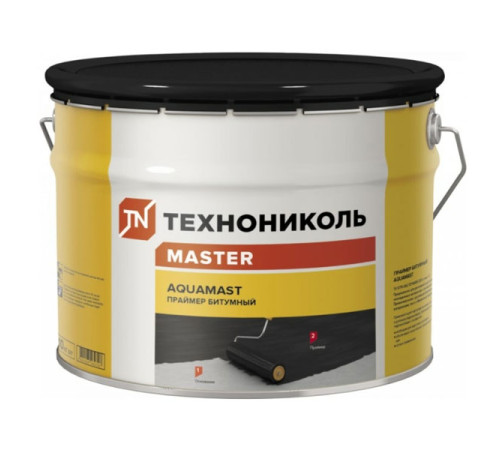 Битумный праймер Технониколь AquaMast, ведро 10 л TN393542