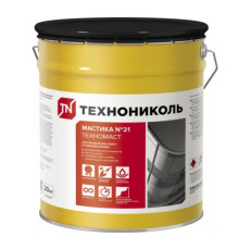 Кровельная мастика Технониколь №21 Техномаст, ведро 20 кг ЦБ769338