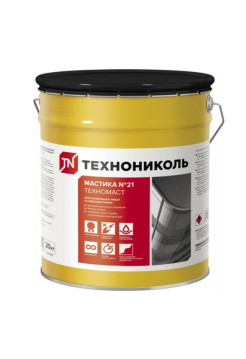 Кровельная мастика Технониколь №21 Техномаст, ведро 20 кг ЦБ769338