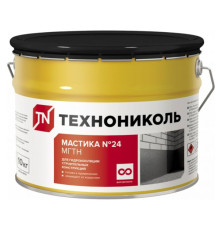 Гидроизоляционная мастика Технониколь №24 МГТН, ведро 10 кг ЦБ769349